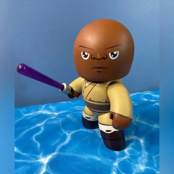Star Wars - Mighty Muggs - Mace Windu - Ages 6+ - Picture 7 of 7
